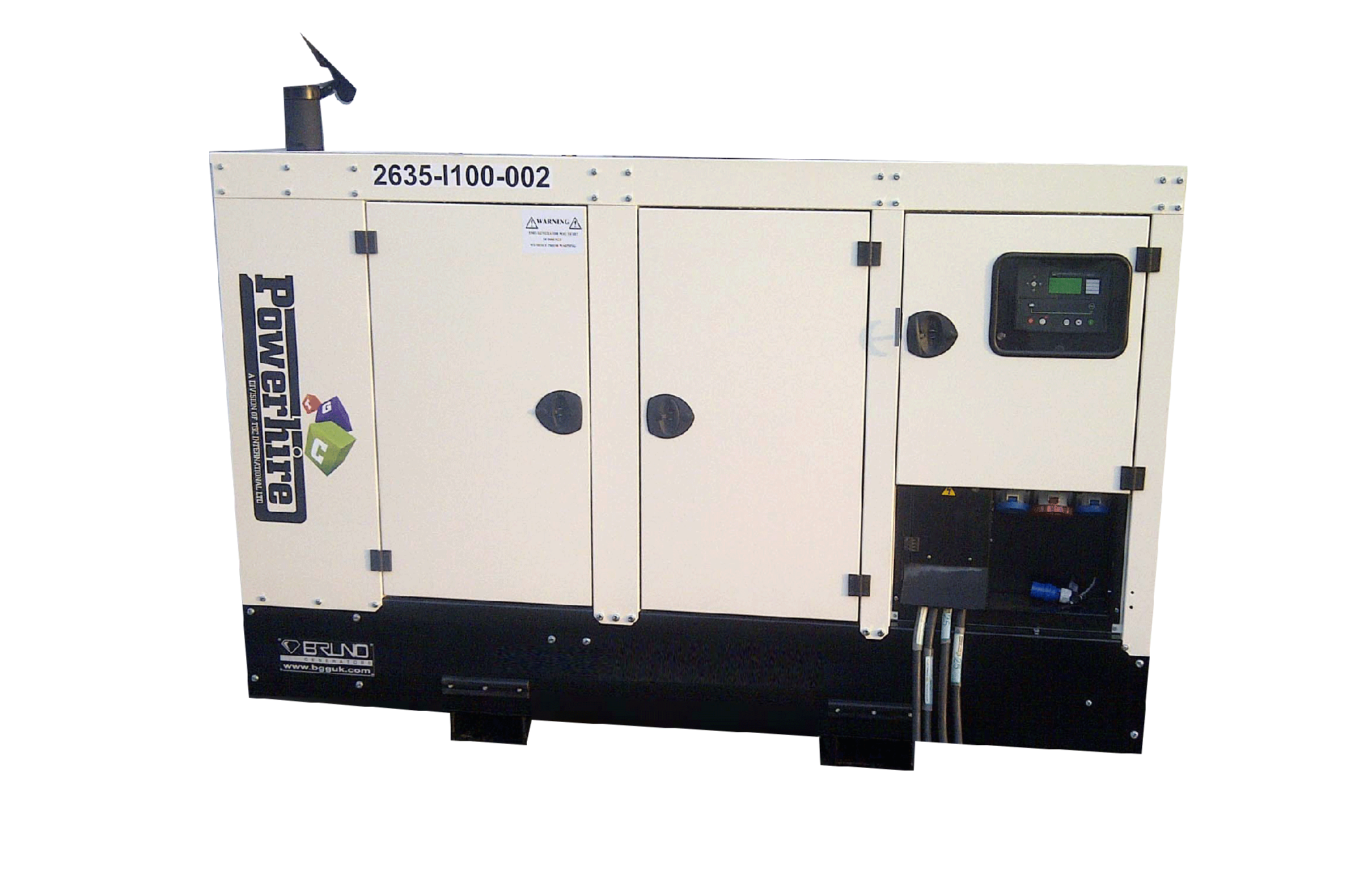 100kVA Generator Hire, Generator Rental Powerhire