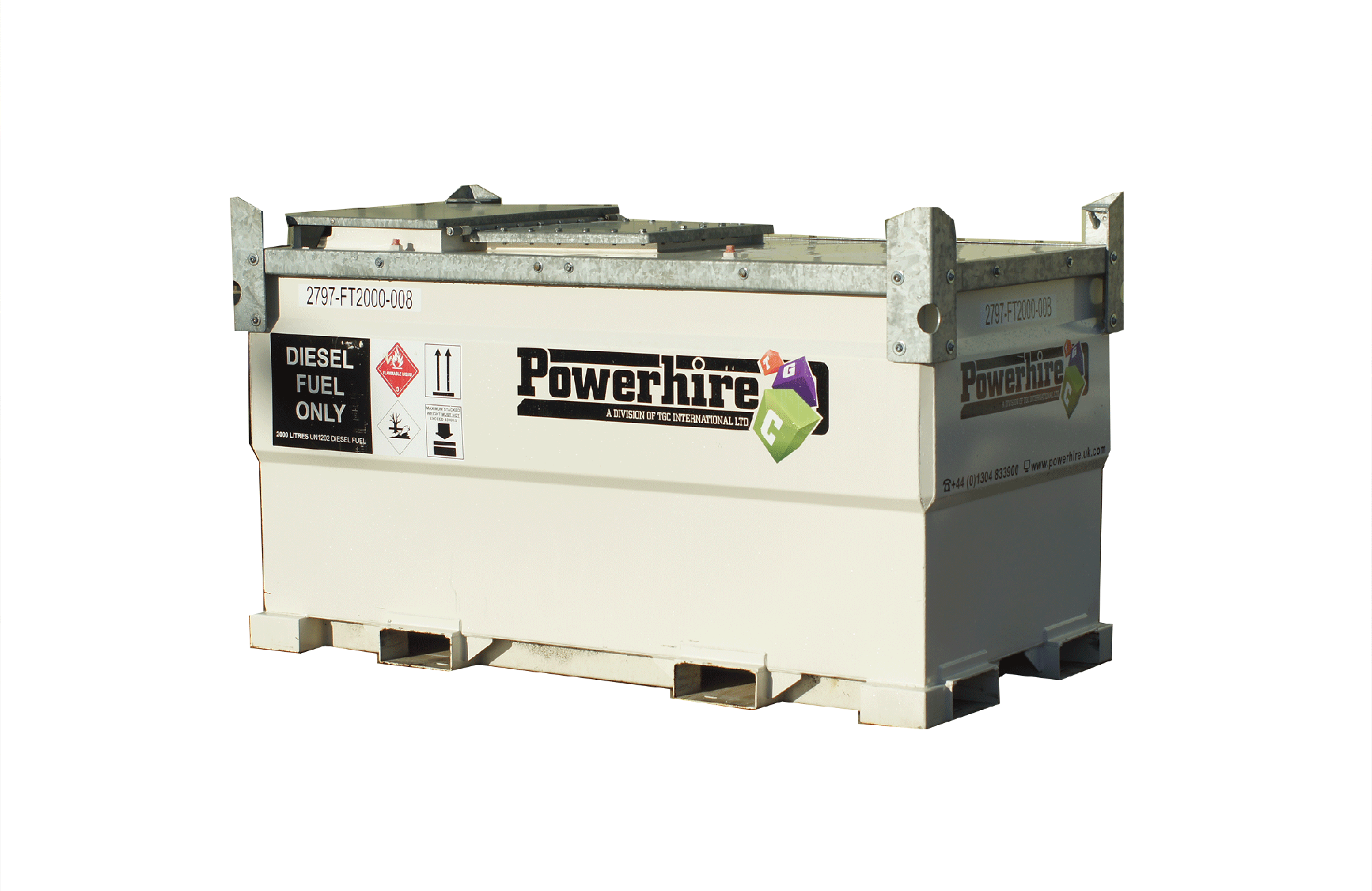 2000ltr Fuel Tank Hire Powerhire