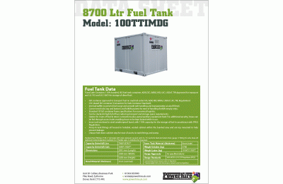 8700ltr Fuel Tank