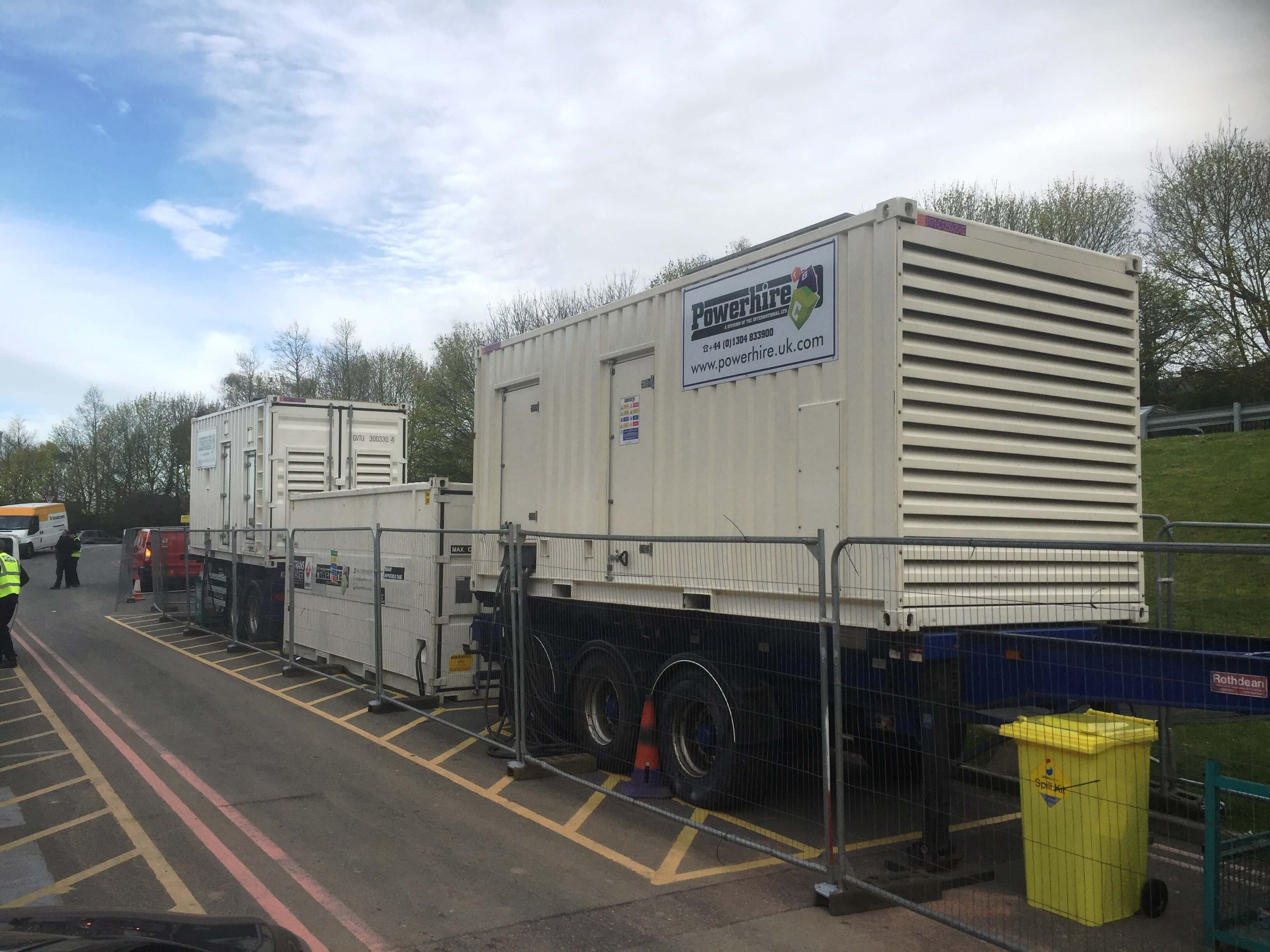 Temporary Generators for Intensive Care Ward Powerhire