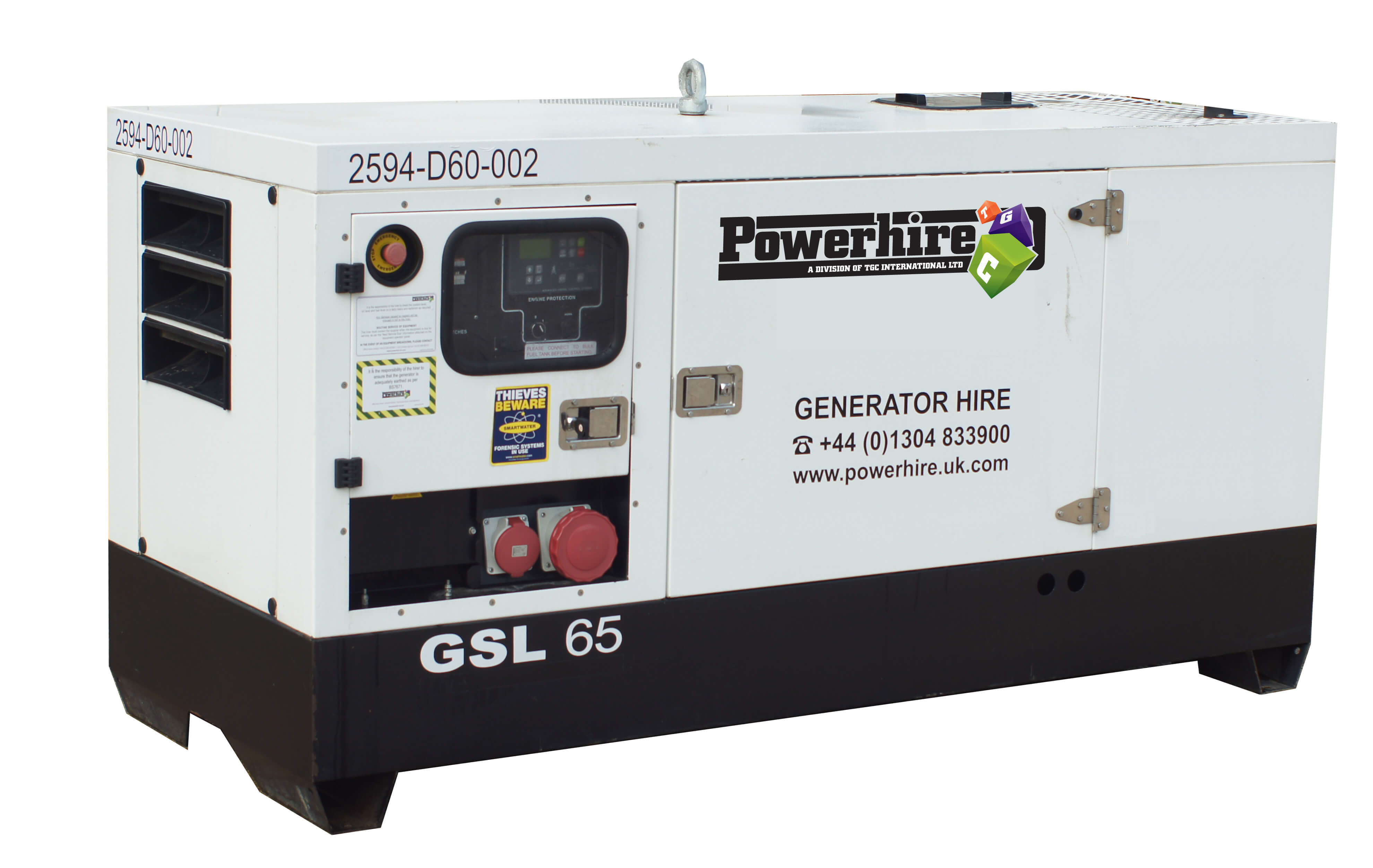 60kVA Pramac Generator Hire Powerhire