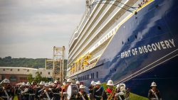 Powerhire support Historic Royal Ship Naming Ceremony